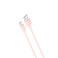 XO NB156 USB-C Kabel 2,4A - 1m (USB-A/USB-C) Rosa