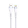 XO NB213 Lightning Kabel 2,4A - 1m (USB-A/Lightning) Hvit