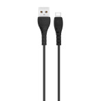 XO NB-Q165 USB-C Kabel 3A - 1m (USB-A/USB-C) Svart