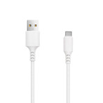 Setty USB-C Kabel 2A - 1m (USB-A/USB-C) Hvit