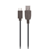Maxlife Micro USB Kabel 2A - 0,5m (USB-A/microUSB) Svart