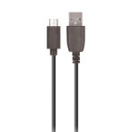 Maxlife Micro USB Kabel 2A - 1m (USB-A/microUSB) Svart