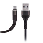 Maxlife MXUC-01 USB-C Kabel 2A - 1m (USB-A/USB-C) Svart