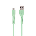 Maxlife MXUC-04 USB-C Kabel 3A - 1m (USB-A/USB-C) Grønn