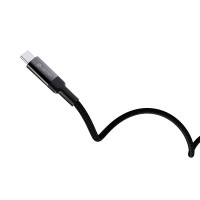 Devia USB-C Kabel 100W PD - 1,5m (USB-C/USB-C) Svart
