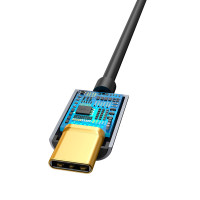 Baseus L54 USB-C til Minijack Adapter (USB-C/3,5mm) Grå