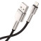 Baseus Cafule Lightning - USB-A Kabel 2,4A - 1m (Metall) Sva