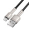 Baseus Cafule Lightning - USB-A Kabel 2,4A - 1m (Metall) Sva