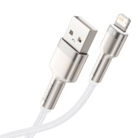 Baseus Cafule Lightning - USB-A Kabel 2,4A - 1m (Metall) Hvi