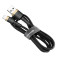 Baseus Cafule Lightning - USB-A Kabel 1,5A - 2m (Gull/Svart)