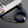 Baseus Cafule Lightning - USB-A Kabel 1,5A - 2m (Gull/Blå)