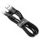Baseus Cafule Lightning - USB-A Kabel 1,5A - 3m (Grå/Svart)