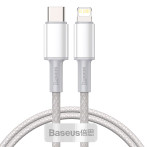 Baseus High Density USB-C - Lightning Kabel 20W - 1m (Hvit)