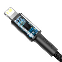Baseus High Density USB-C - Lightning Kabel 20W - 2m (Svart)