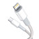 Baseus High Density USB-C - Lightning Kabel 20W - 2m (Hvit)