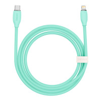 Baseus Jelly Liquid USB-C - Lightning Kabel 20W - 2m (Grønn)