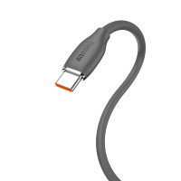 Baseus Jelly Liquid USB-C - USB-A Kabel 100W - 1,2m (Svart)