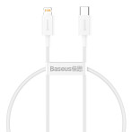 Baseus Superior USB-C - Lightning Kabel 20W - 0,25m (Hvit)