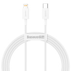 Baseus Superior USB-C - Lightning Kabel 20W - 1,5m (Hvit)
