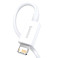 Baseus Superior Lightning - USB-A Kabel 2,4A - 0,25m (Hvit)