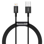 Baseus Superior Lightning - USB-A Kabel 2,4A - 1m (Svart)