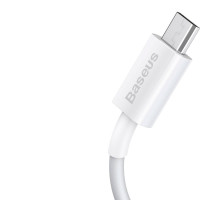 Baseus Superior MicroUSB - USB-A Kabel 2A - 1m (Hvit)