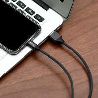 Baseus Yiven Lightning - USB-A Kabel 2A - 1,2 m (Svart)