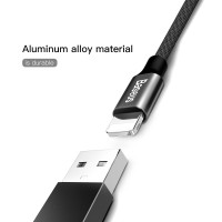 Baseus Yiven Lightning - USB-A Kabel 2A - 1,8 m (Svart)