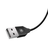 Baseus Yiven MicroUSB - USB-A Kabel 2A - 1,5m (Svart)