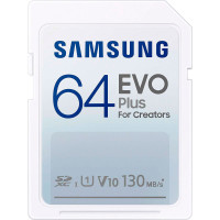 Samsung EVO Plus SD 64GB V10 (UHS-I) 130Mbps