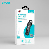 BWOO BW76 Bluetooth Headset (4 timer) Svart