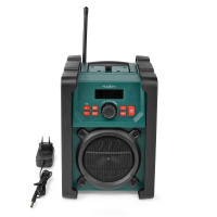 Nedis DAB+ Håndverker radio m/Bluetooth (15W)