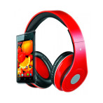 Rebeltec Audiofeel 2 Hodetelefon (3,5 mm) Rød