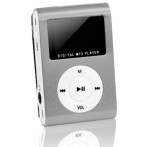 Setty MP3-spiller m/ LCD-skjerm (m/ hodetelefon) Sølv