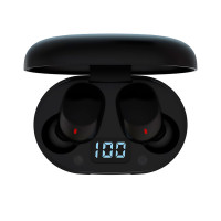 Devia Joy A6 TWS Earbuds Bluetooth (5 timer) Svart