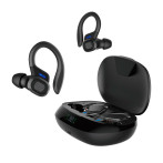 Devia Pop1 Bluetooth Sports Earbu m/ørekrok (7 timer) Svart