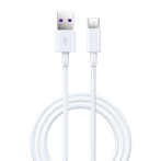 Devia Shark USB-C - USB-A Kabel - 1,5m (5A) Hvit