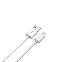 Devia Smart MicroUSB - USB-A Kabel - 1m (2,1A) Hvit