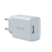 Devia USB Lader Smart 2,1A (1xUSB-A) + USB-C Kabel