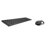 Rapoo 9750M trådløst tastatur og mus sett - svart