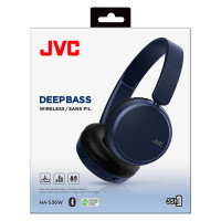 JVC HA-S36W Bluetooth Hodetelefoner (35 timer) Blå