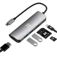 XtremeMac USB-C Dock (HDMI/USB-C/USB-A/SD)