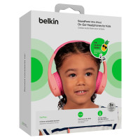 Belkin Soundform Mini Barnehodetelefoner (85dB) Rosa