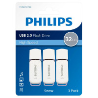 Philips Snow Edition USB 2.0 Minnepenn 32 GB - 3pk Grå