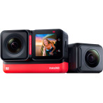Insta360 One RS Twin Edition-kamera (48MP) Svart/Rød