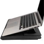 Celly Laptop-/nettbrettveske m/stativ (maks 14tm) Svart