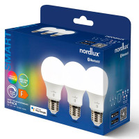 Nordlux Smart LED-pære E27 - 8W (80W) RGB - 3pk