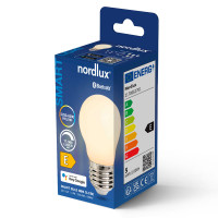 Nordlux Smart Krone LED-pære E27 - 4,7W (48W) Hvit