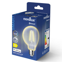 Nordlux Smart Globe LED-glødepære E27 - 4,7W (51W) Hvit