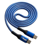 Akyga USB-C Kabel 100W - 1m (USB-C/USB-C) Blå